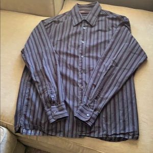 Perry Ellis men’s button down shirt long sleeve